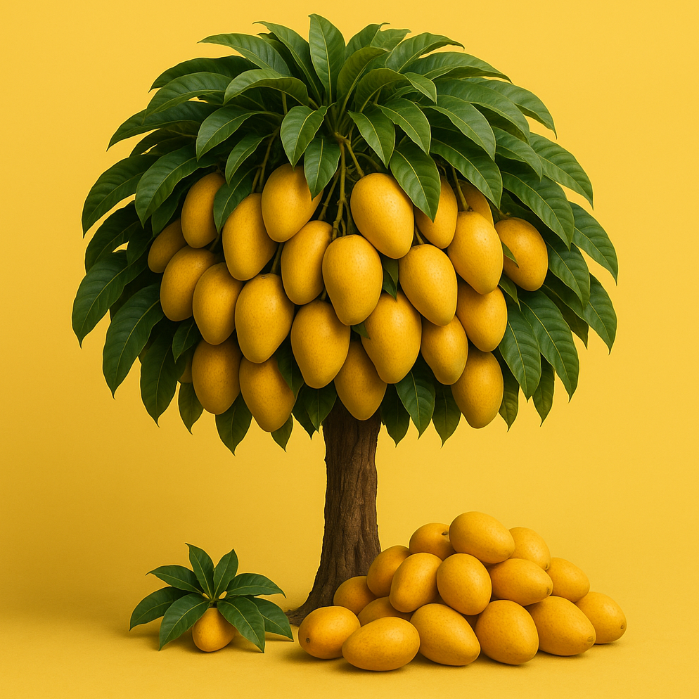 Debajo de un palo de mango, un rave me encontre