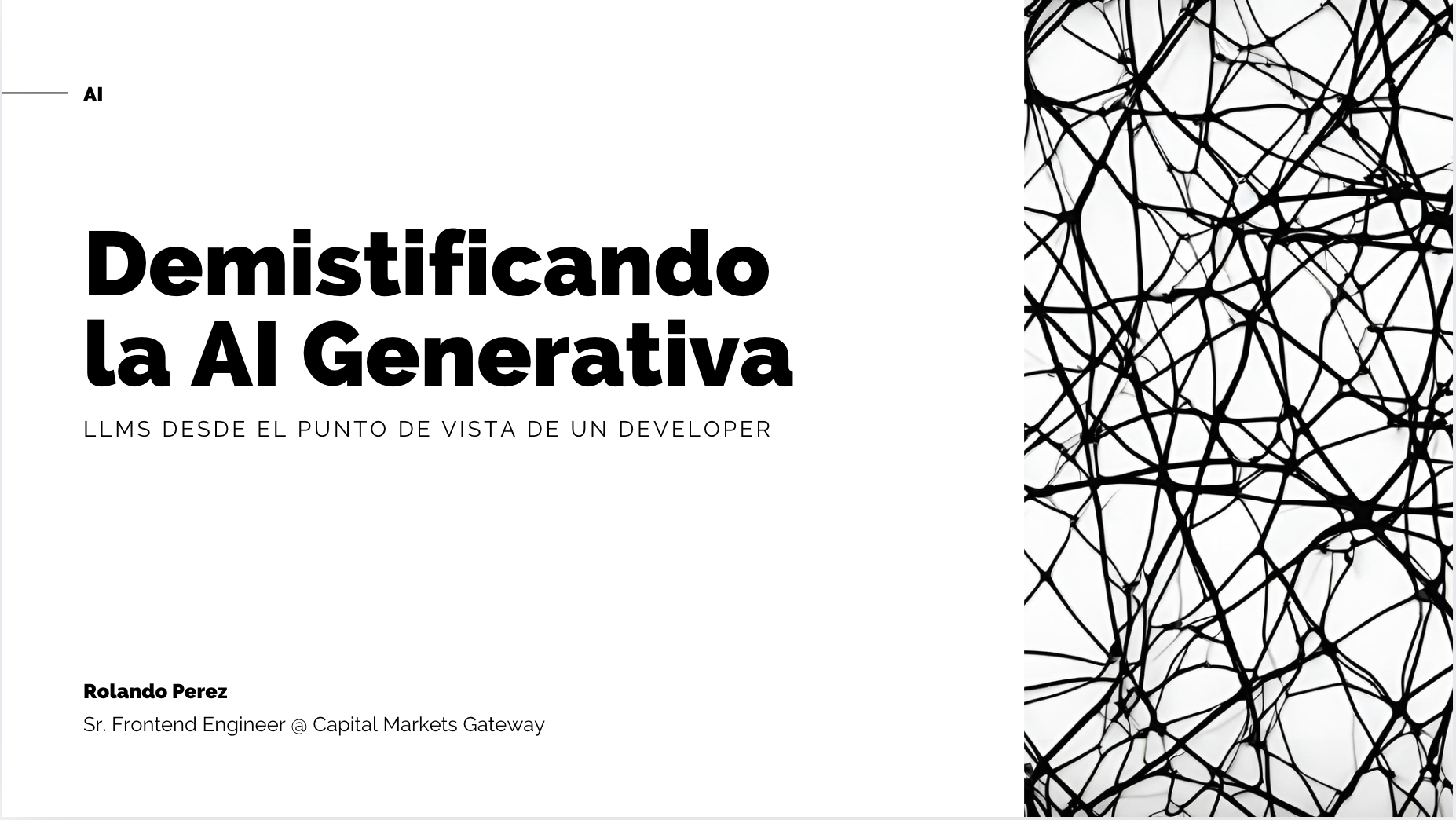 Demistificando la AI Generativa